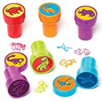 Los mejores  - Baker Ross Estampadores Autoadhesivos de Dinosaurio para Manualidades Juguetes Novedosos para Niños- Fiesta Perfecta…